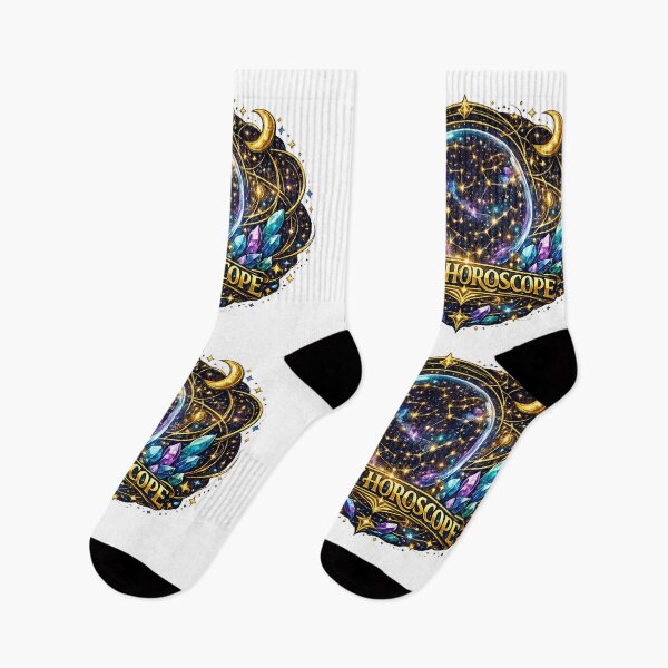 Item preview, Crystal Ball Daily Horoscope | Celestial Zodiac Astrology Fantasy Art Sticker T-Shirt designed and sold by irfanshikh.