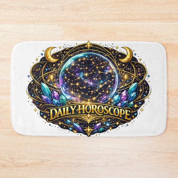 Item preview, Crystal Ball Daily Horoscope | Celestial Zodiac Astrology Fantasy Art Sticker T-Shirt designed and sold by irfanshikh.