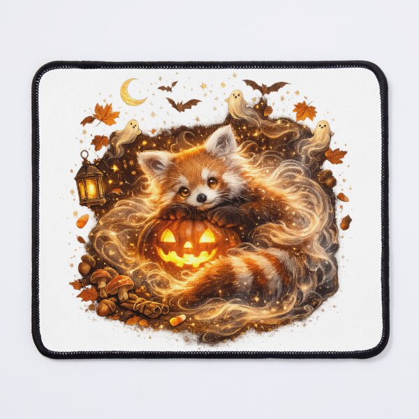 Item preview, Ghost Red Panda Halloween designed and sold by ESSClothing.