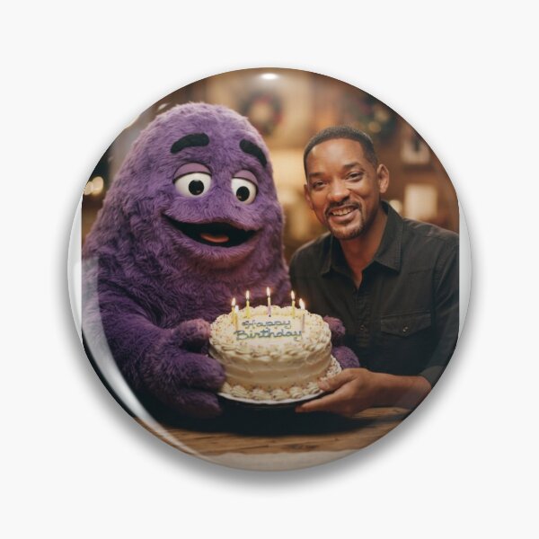 Item preview, Will smith grimace Ronald mcdonald mcdonalds meme memes funny parody christmas birthday  designed and sold by CheeseBlueprint.