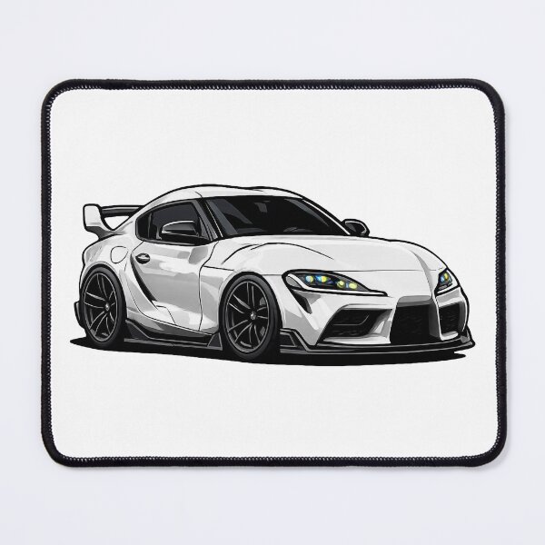 Item preview, A90 MK5 Spra Absolute Zero White Mini JDM Sports Car designed and sold by VenZolic.