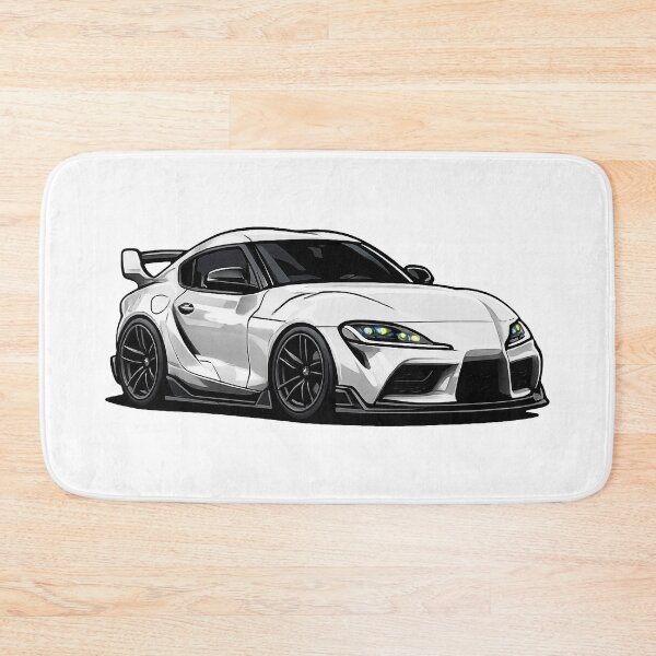 Item preview, A90 MK5 Spra Absolute Zero White Mini JDM Sports Car designed and sold by VenZolic.