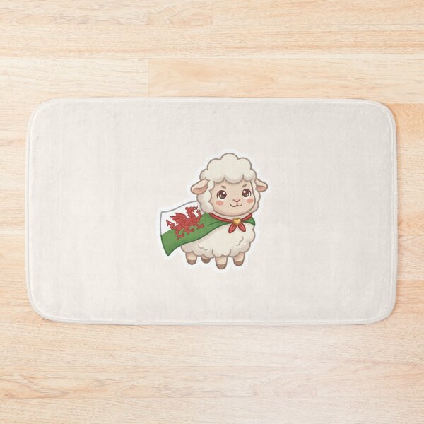 Item preview, Sheep in Welsh Cape – Cute Cymru Character designed and sold by Cerys-GS.