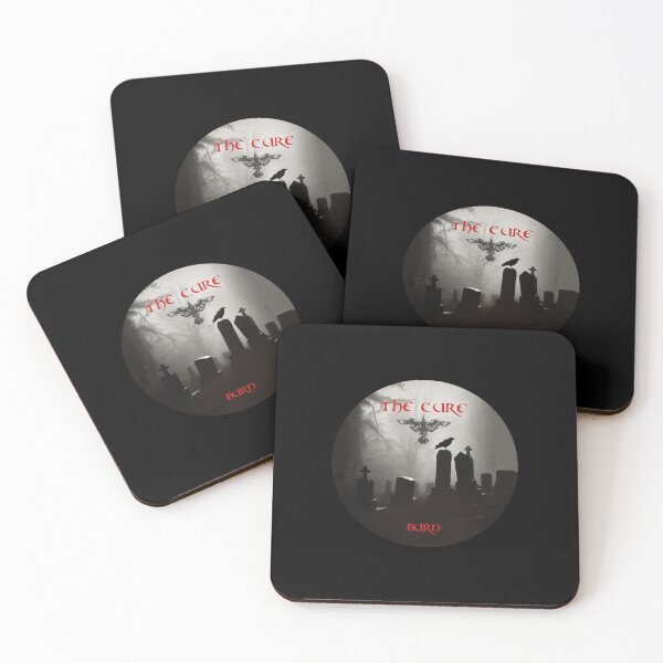 Item preview, THE CURE - THE CROW - BURN - UNIQUE RARE ORIGINAL TSHIRT STICKER designed and sold by SentientGallery.