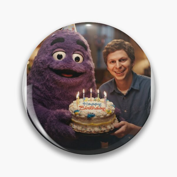 Item preview, Michael cera grimace Ronald mcdonald mcdonalds meme memes funny parody christmas birthday  designed and sold by CheeseBlueprint.