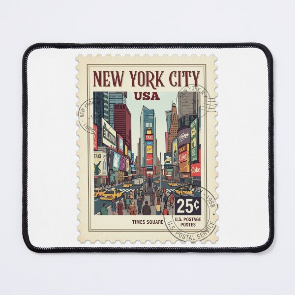 Item preview, Vintage New York City Times Square Travel Stamp designed and sold by k3rstman1.
