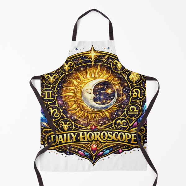 Item preview, Sun Moon Daily Horoscope | Zodiac Astrology Celestial Crystal Fantasy T-Shirt designed and sold by irfanshikh.