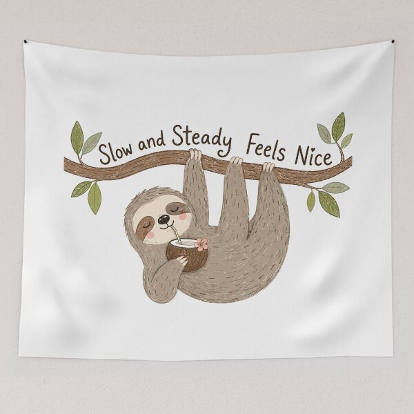 Item preview, Branch Break - Cute Sloth designed and sold by bapupa.