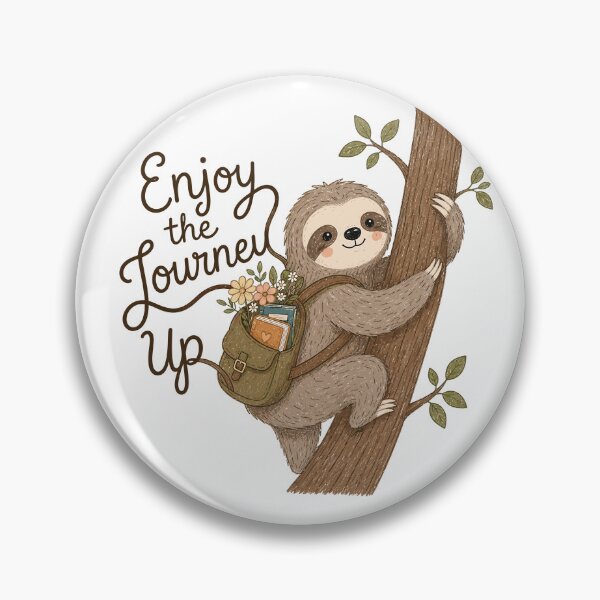 Item preview, Cozy Climber - Cute Sloth designed and sold by bapupa.