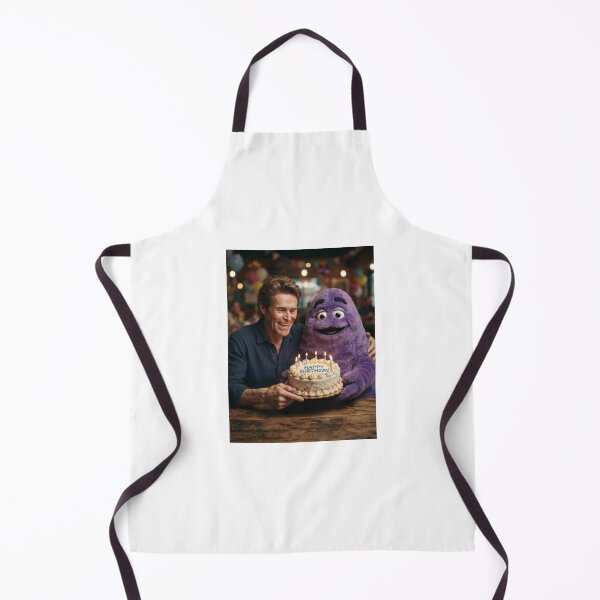 Item preview, Willem dafoe grimace Ronald mcdonald mcdonalds meme memes funny parody christmas birthday designed and sold by CheeseBlueprint.