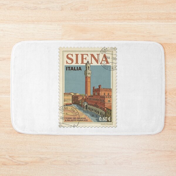 Item preview, Vintage Siena Italy Travel Stamp Torre Del Mangia designed and sold by k3rstman1.