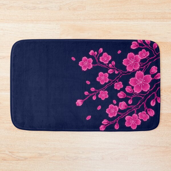 Item preview, Glowing Neon Pink Cherry Blossom Branches designed and sold by Owcomm.