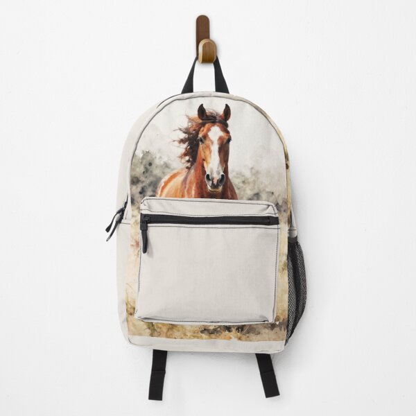Item preview, Elegant Galloping Horses - Brown horse 1 designed and sold by Lucia Amaris Art.