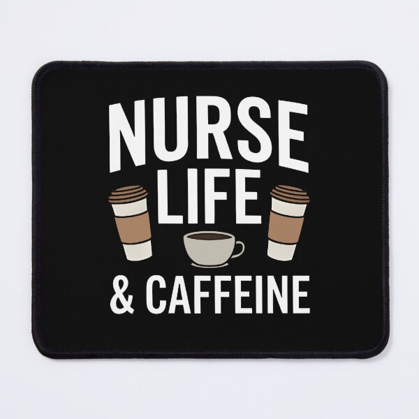 Item preview, Nurse Life and Caffeine Funny Coffee Lover Nurse designed and sold by fawzimorsy.