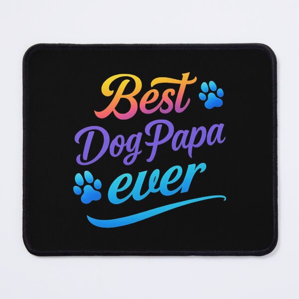Item preview, Best Dog Papa Ever Paw Print Gradient designed and sold by GiaoCalonas.
