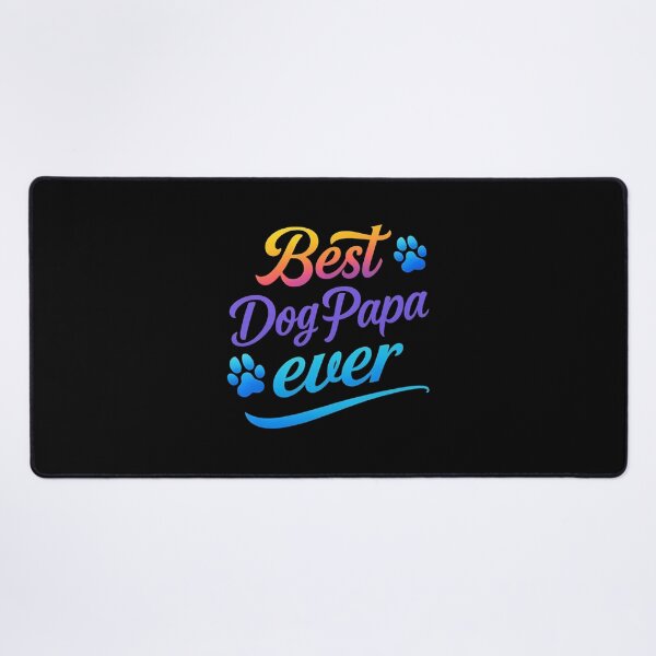 Item preview, Best Dog Papa Ever Paw Print Gradient designed and sold by GiaoCalonas.