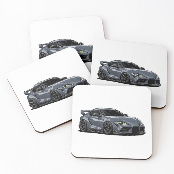 Item preview, A90 MK5 Spra CU Later Gray Metallic Mini JDM Sports Car designed and sold by VenZolic.