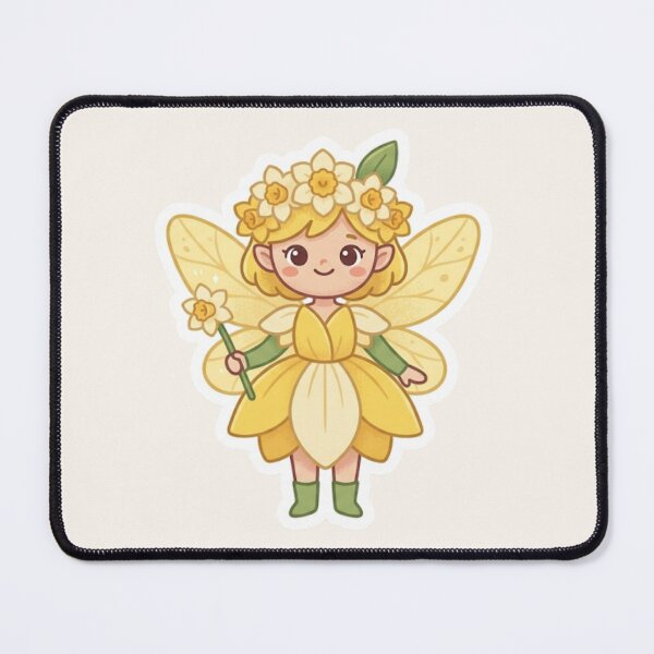 Item preview, Daffodil Fairy – Cute Cymru Kawaii designed and sold by Cerys-GS.