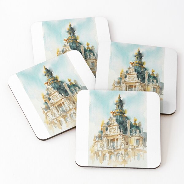 Item preview, Grand Hotel Metropole Antwerp Watercolor designed and sold by caracatita75.