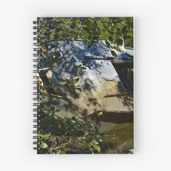 Item preview, Boat wreck in the mangroves of Lota Creek. Queensland designed and sold by Hans Peðer Alfreð .