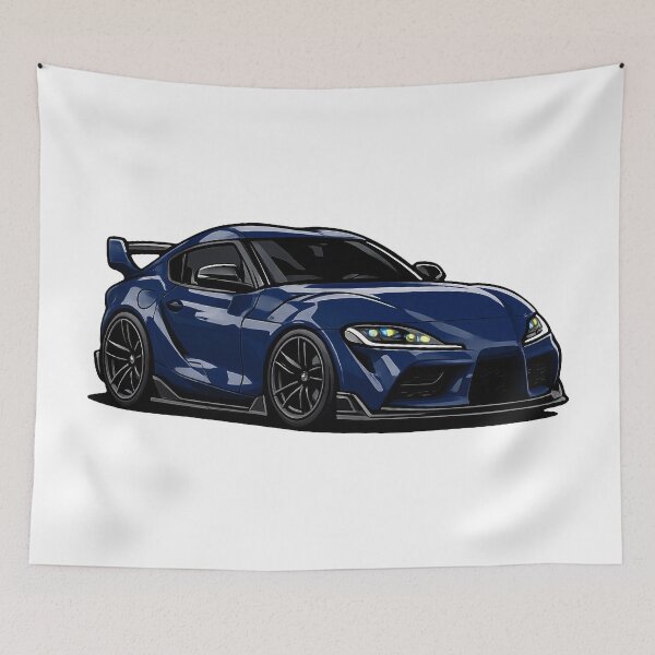 Item preview, A90 MK5 Spra Downshift Blue Mini JDM Sports Car designed and sold by VenZolic.