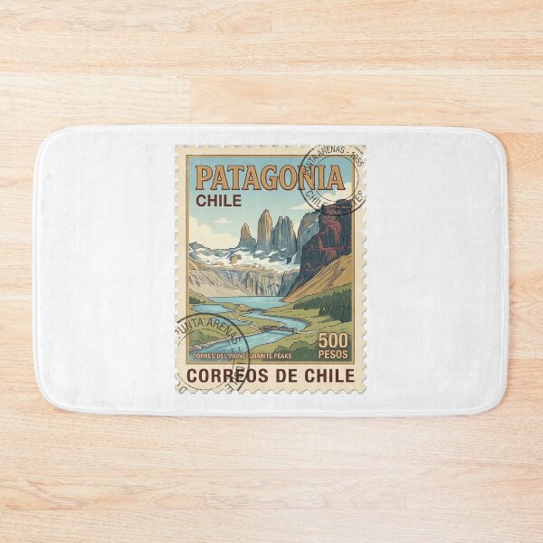 Item preview, Patagonia Torres Del Paine Chile Vintage Travel Stamp designed and sold by k3rstman1.