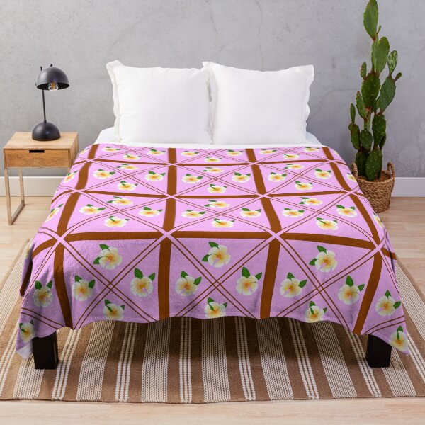 Item preview, Plumeria Tile Design designed and sold by Tinta .co.