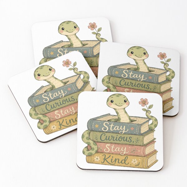 Item preview, Curious Curl - Cute Snake designed and sold by bapupa.