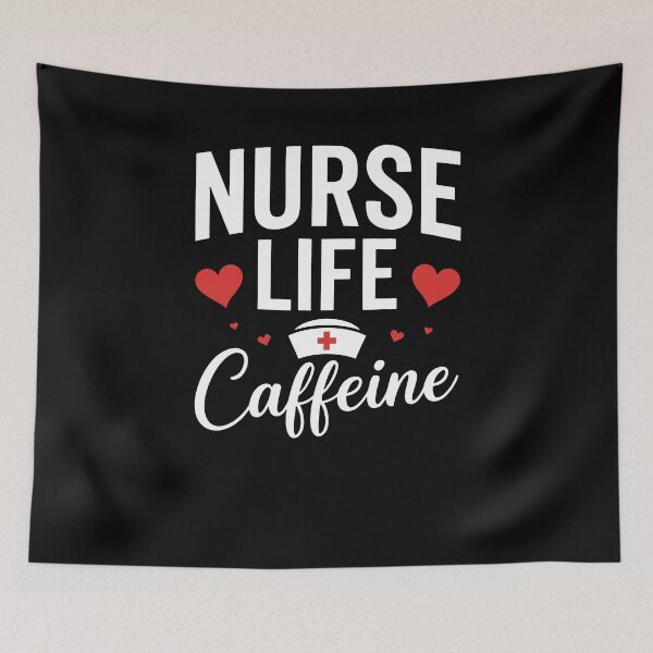 Item preview, Coffee First Nurse Life Funny Nursing Quote Coffee Lover Gift designed and sold by fawzimorsy.