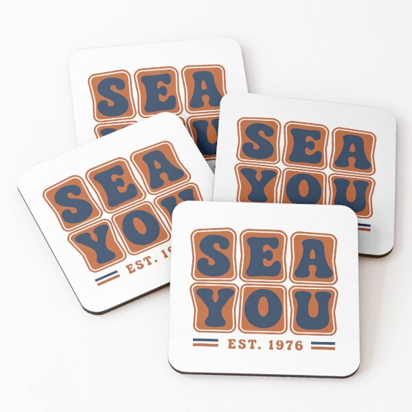 Item preview, Vintage Retro 70s Sea You Beach Graphic designed and sold by MWSailingClub.