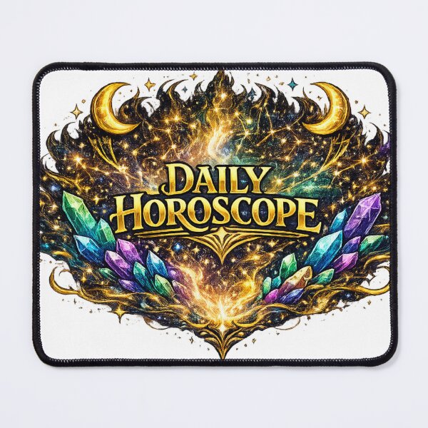 Item preview, Cosmic Crystal Daily Horoscope | Mystical Astrology Galaxy Fantasy Art T-Shirt designed and sold by irfanshikh.