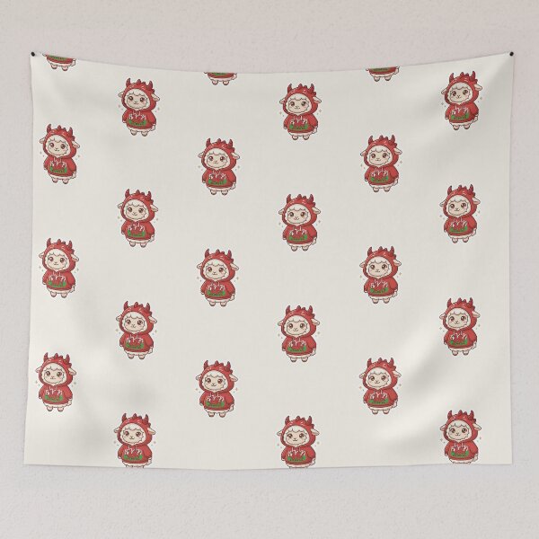 Item preview, Sheep in Welsh Hoodie – Cosy Cymru Kawaii designed and sold by Cerys-GS.