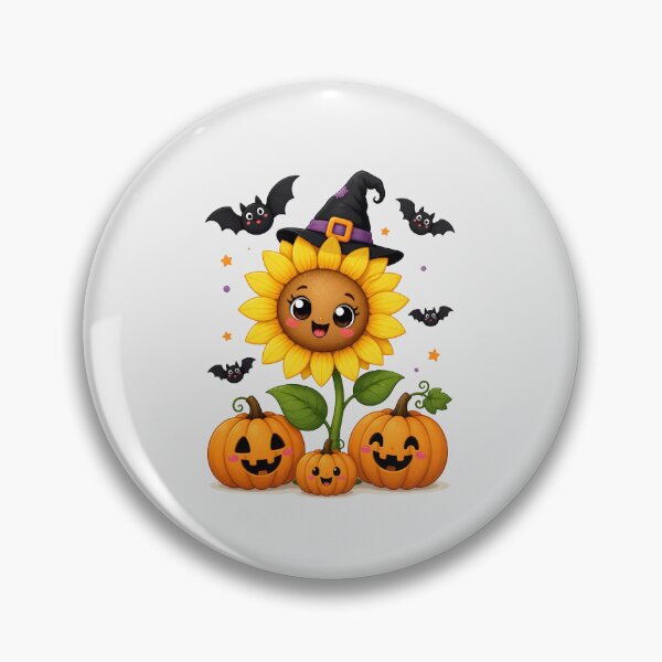 Item preview, Cute Halloween Sunflower designed and sold by naragon4289.