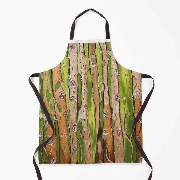 Item preview, Bamboo Whispers - Forest Texture Study - Original Artwork by Steven Bulloch designed and sold by Cobalt & Stone Art.