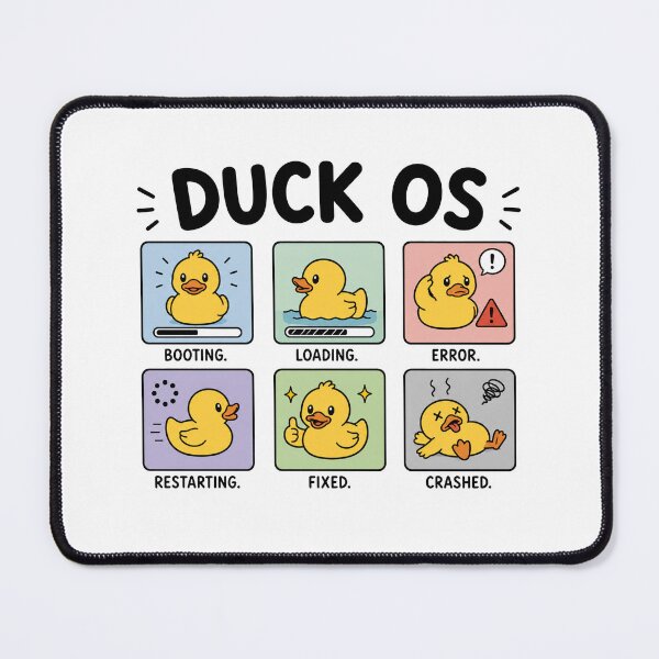Item preview, Duck OS Funny Loading Chart designed and sold by MonkiFlipp.