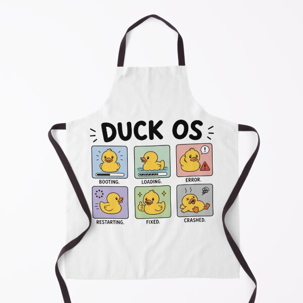 Item preview, Duck OS Funny Loading Chart designed and sold by MonkiFlipp.