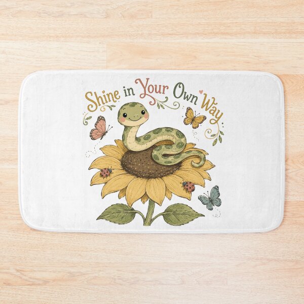 Item preview, Sunny Serpent - Cute Snake designed and sold by bapupa.