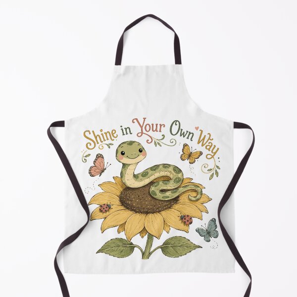 Item preview, Sunny Serpent - Cute Snake designed and sold by bapupa.