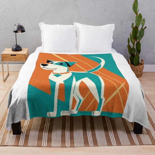 Item preview, Art - 1960s Stylized Dog, Vintage Advertising Aesthetic designed and sold by World-Pets.