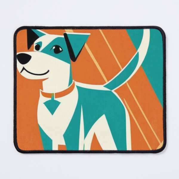Item preview, Art - 1960s Stylized Dog, Vintage Advertising Aesthetic designed and sold by World-Pets.