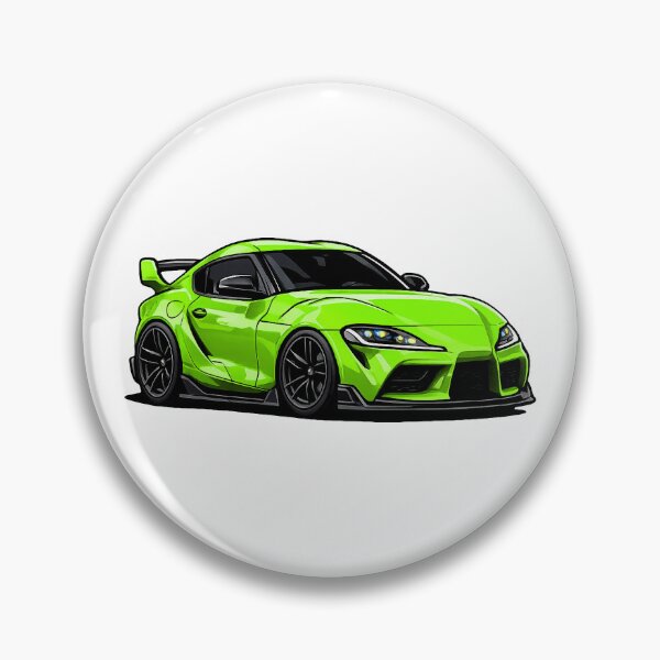 Item preview, A90 MK5 Spra Green Mini JDM Sports Car designed and sold by VenZolic.