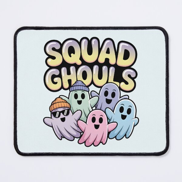 Item preview, Squad Ghouls – Cute Halloween Ghost Friends Design designed and sold by Jollys-ArtShop.