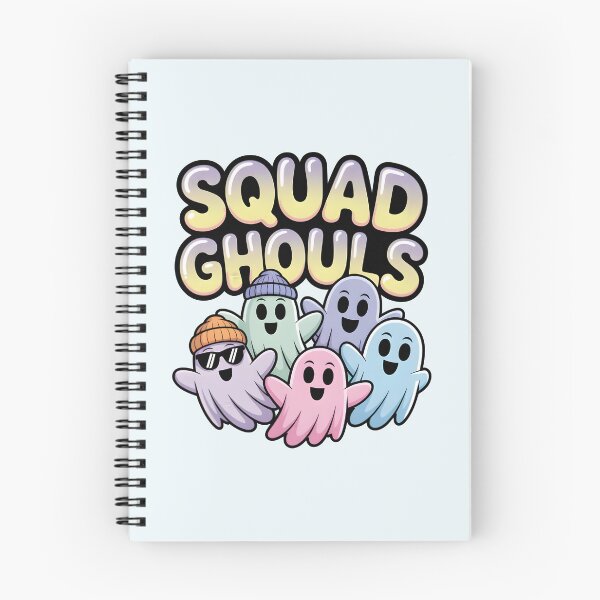 Item preview, Squad Ghouls – Cute Halloween Ghost Friends Design designed and sold by Jollys-ArtShop.