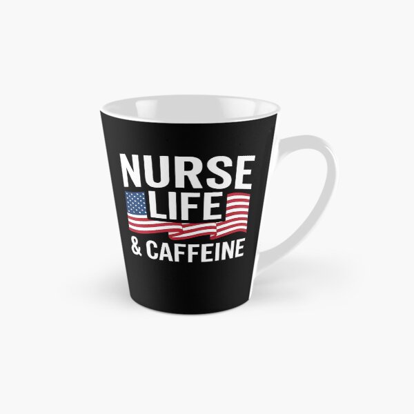 Item preview, Fueled by Coffee Nurse Life Funny Medical designed and sold by fawzimorsy.