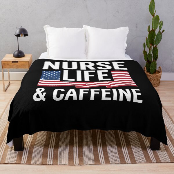 Item preview, Fueled by Coffee Nurse Life Funny Medical designed and sold by fawzimorsy.