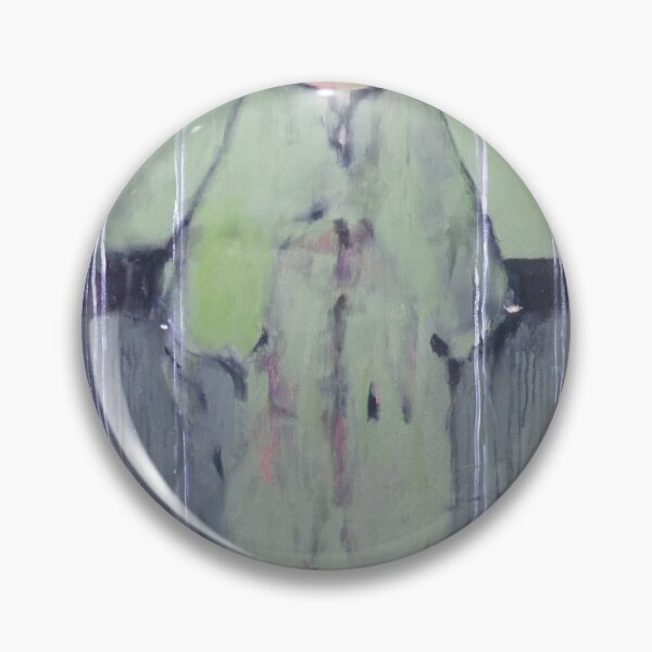 Item preview, Sage Green Abstract Figure Pink Face Painting designed and sold by Gela Mikava.