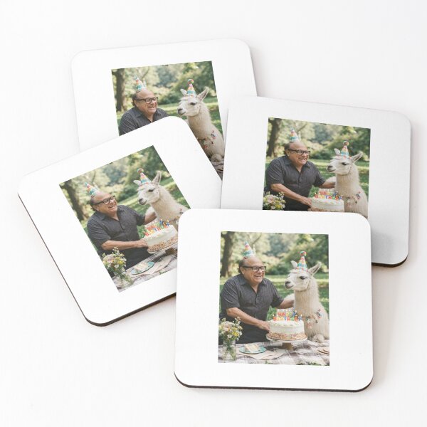 Item preview, Danny devito llama picnic llamas animal pet nature meme memes funny parody christmas birthday  designed and sold by CheeseBlueprint.