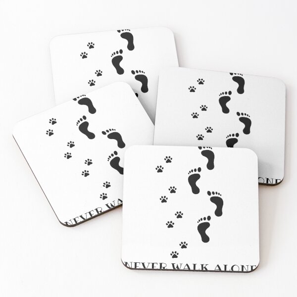 Item preview, Never Walk Alone Footprints Paw Prints Graphic designed and sold by GiaoCalonas.