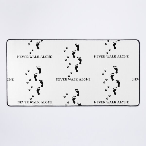 Item preview, Never Walk Alone Footprints Paw Prints Graphic designed and sold by GiaoCalonas.