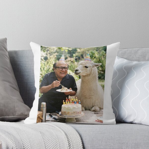 Item preview, Danny devito llama picnic llamas animal pet nature meme memes funny parody christmas birthday  designed and sold by CheeseBlueprint.